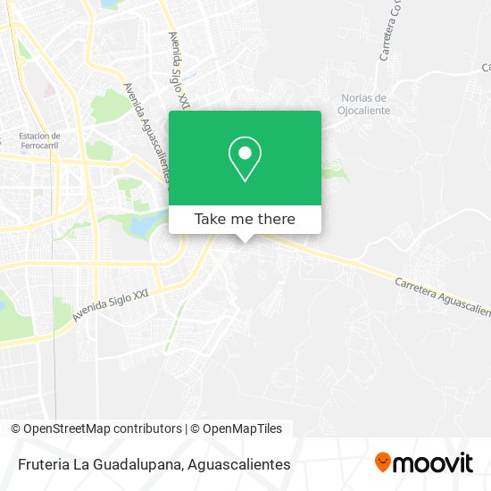 Fruteria La Guadalupana map