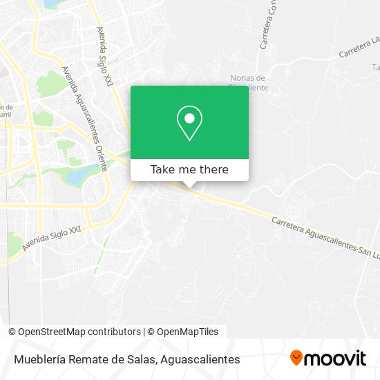 Mueblería Remate de Salas map