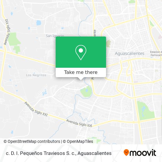 Mapa de c. D. I. Pequeños Traviesos S. c.