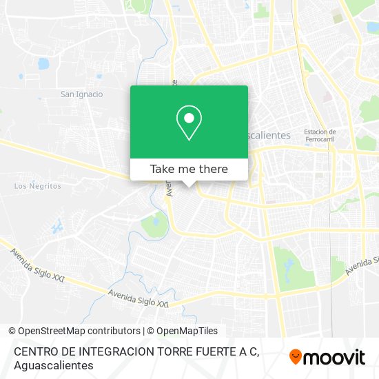 Mapa de CENTRO DE INTEGRACION TORRE FUERTE A C