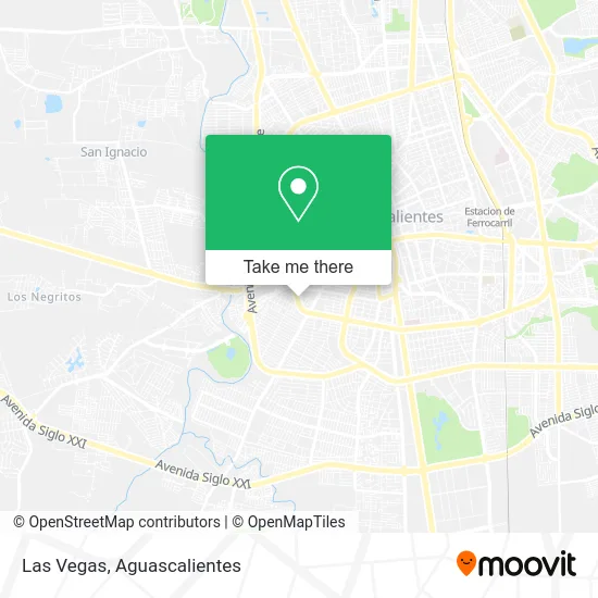 Las Vegas map