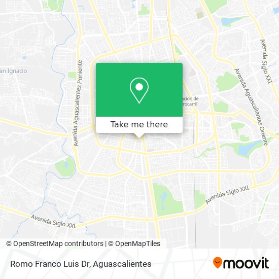 Romo Franco Luis Dr map