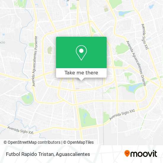 Mapa de Futbol Rapido Tristan