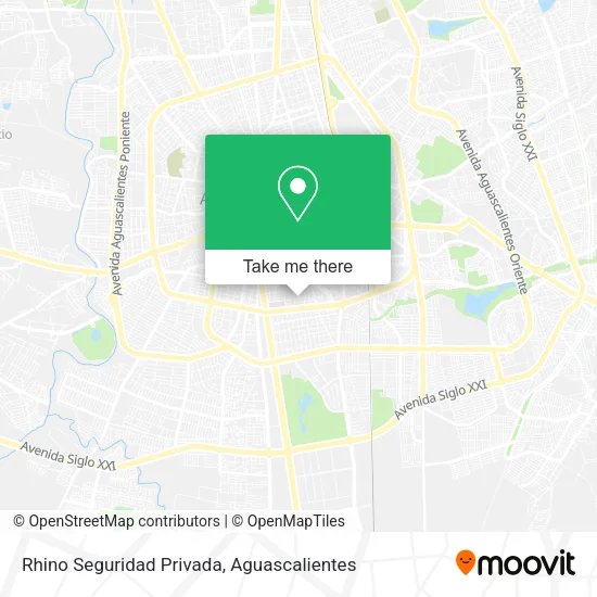 Rhino Seguridad Privada map