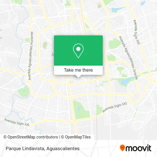 Parque Lindavista map