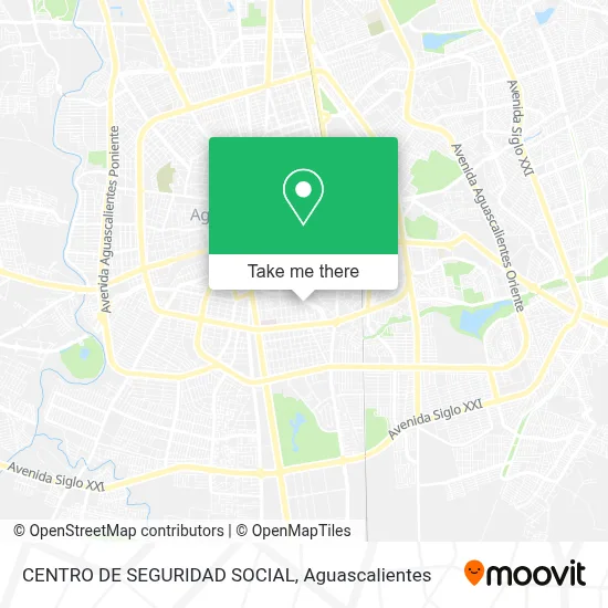CENTRO DE SEGURIDAD SOCIAL map
