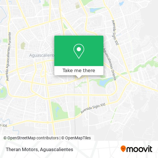 Mapa de Theran Motors