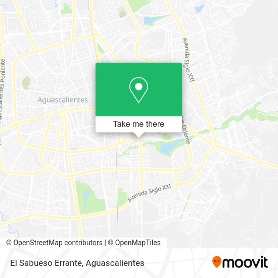 Mapa de El Sabueso Errante