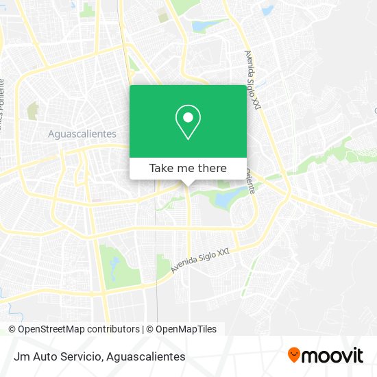 Mapa de Jm Auto Servicio