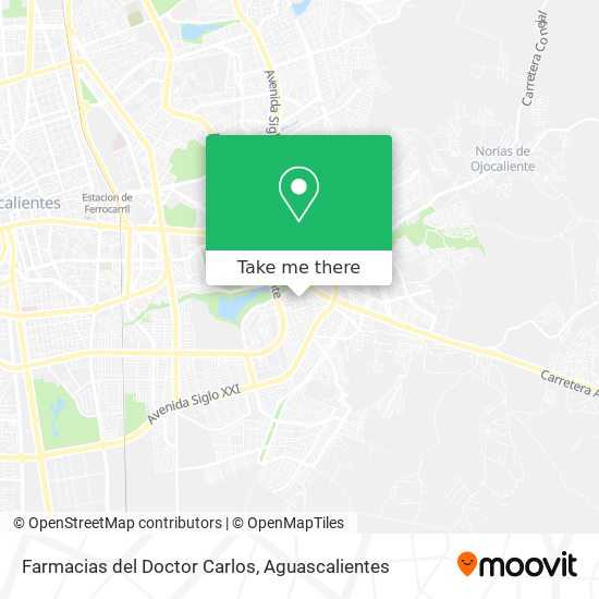 Farmacias del Doctor Carlos map