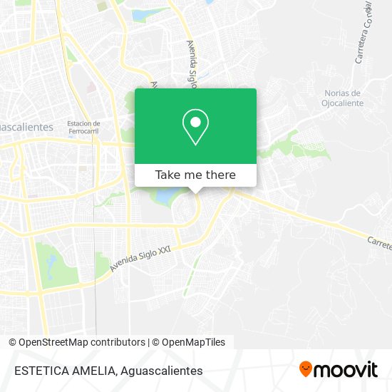 ESTETICA AMELIA map