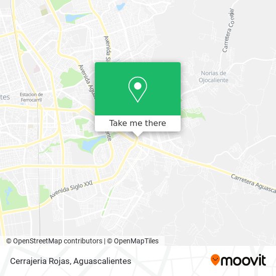 Mapa de Cerrajeria Rojas