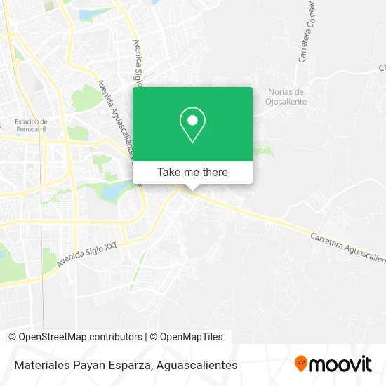 Materiales Payan Esparza map