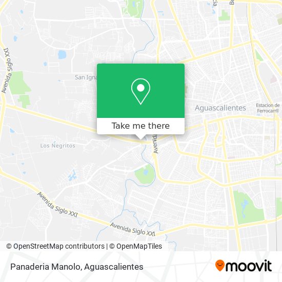 Panaderia Manolo map