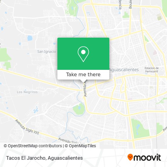 Mapa de Tacos El Jarocho