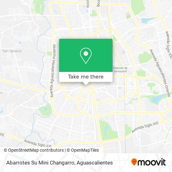 Abarrotes Su Mini Changarro map