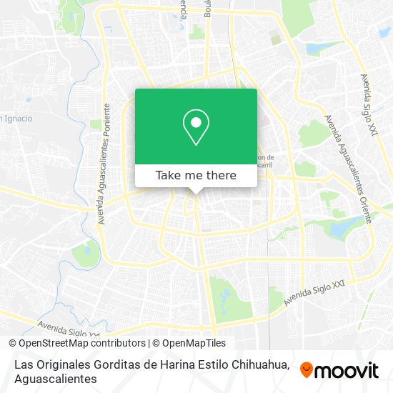 Mapa de Las Originales Gorditas de Harina Estilo Chihuahua