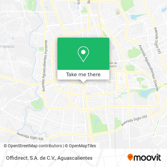 Offidirect, S.A. de C.V. map