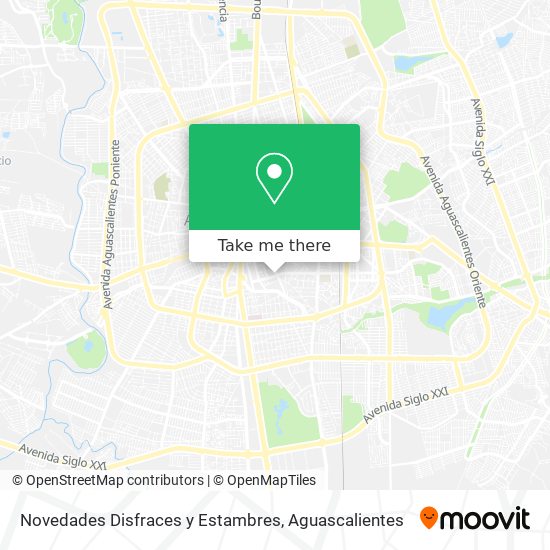 Novedades Disfraces y Estambres map