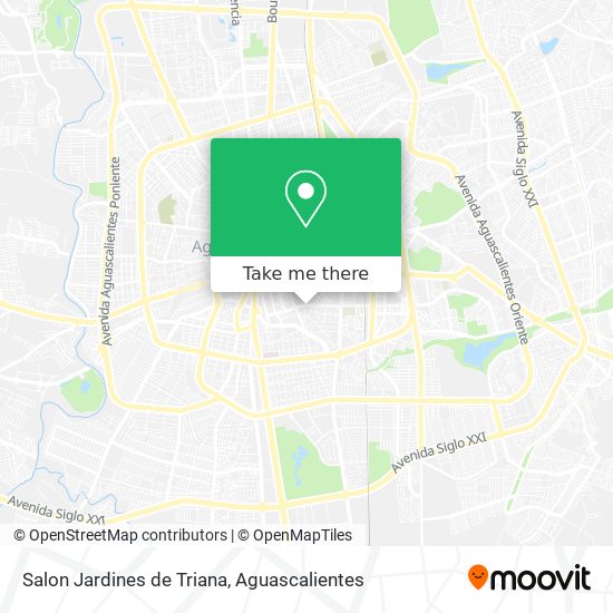 Mapa de Salon Jardines de Triana