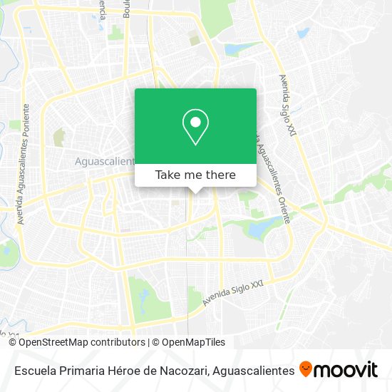 Escuela Primaria Héroe de Nacozari map