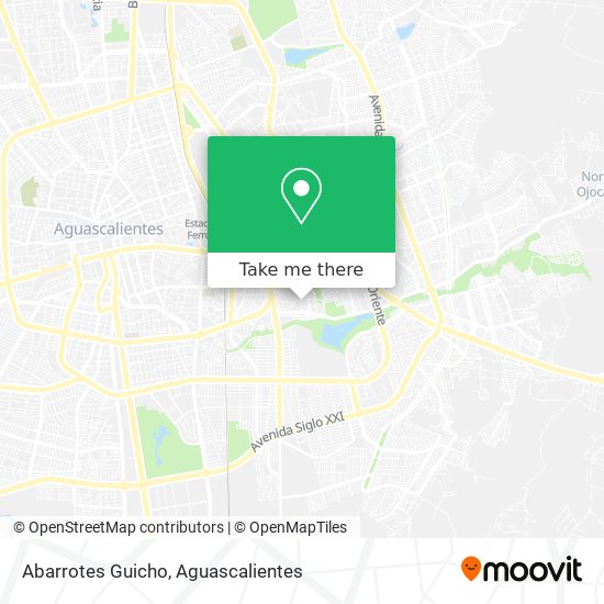 Mapa de Abarrotes Guicho