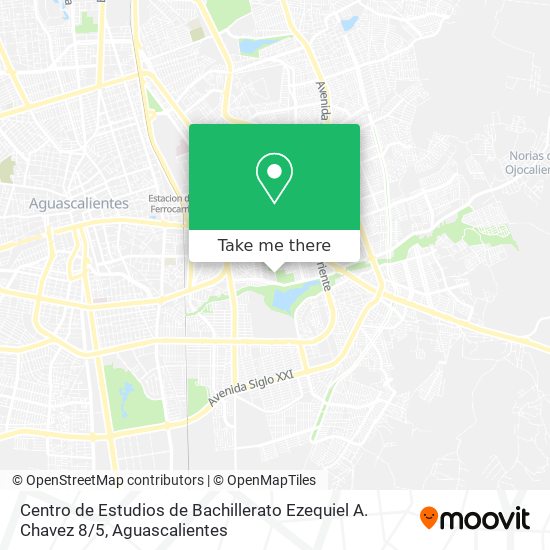 Centro de Estudios de Bachillerato Ezequiel A. Chavez 8 / 5 map