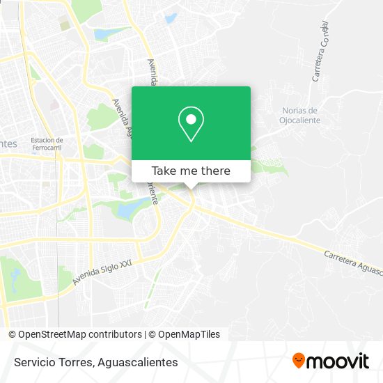 Servicio Torres map