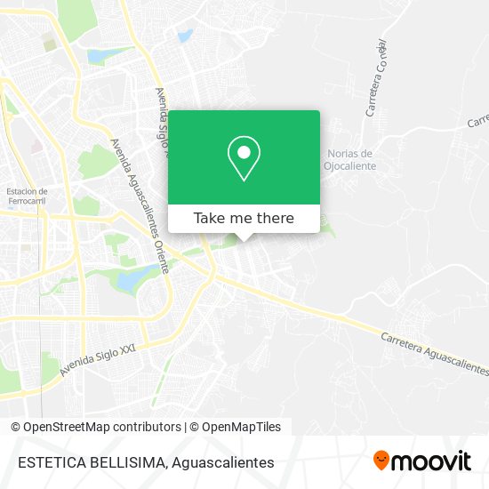 Mapa de ESTETICA BELLISIMA