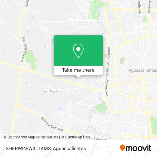 SHERWIN-WILLIAMS map