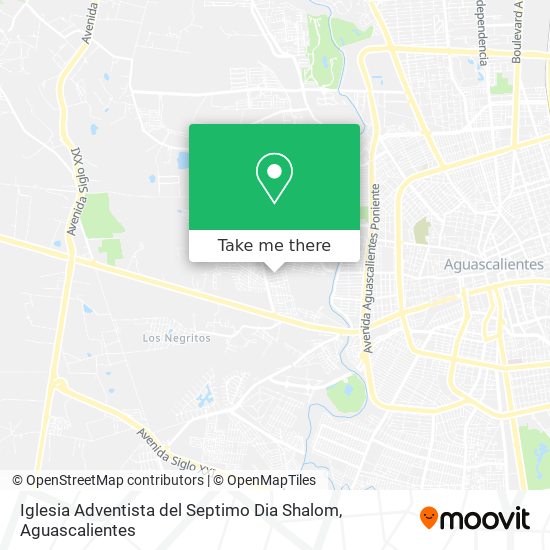 Iglesia Adventista del Septimo Dia Shalom map