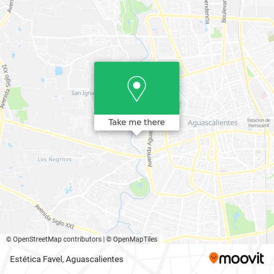 Mapa de Estética Favel