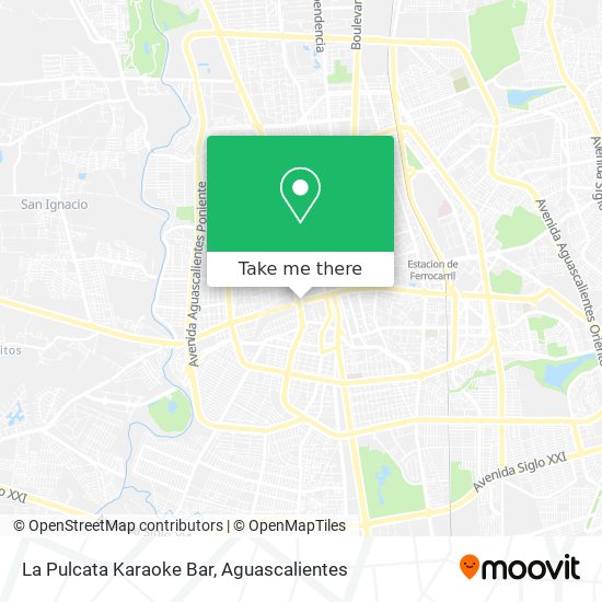 La Pulcata Karaoke Bar map