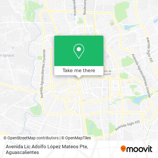 Avenida Lic Adolfo López Mateos Pte map