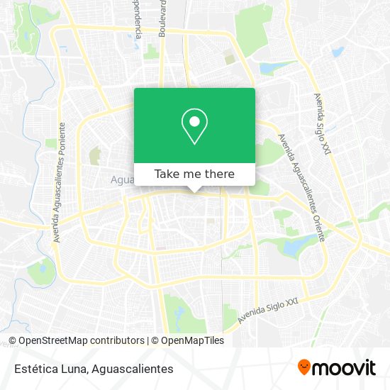 Estética Luna map