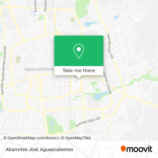 Abarrotes Joel map