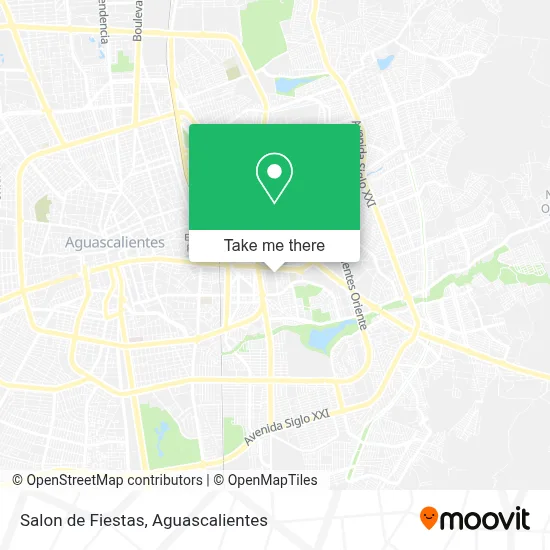 Salon de Fiestas map