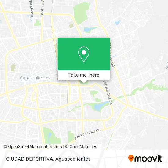 CIUDAD DEPORTIVA map