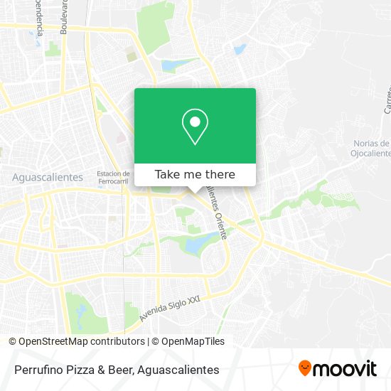 Perrufino Pizza & Beer map