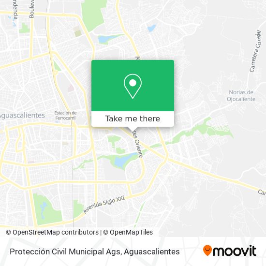 Mapa de Protección Civil Municipal Ags
