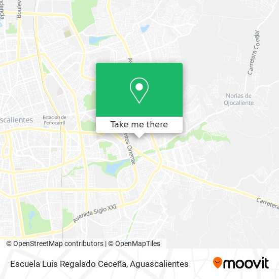 Escuela Luis Regalado Ceceña map