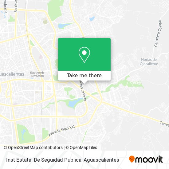 Inst Estatal De Seguidad Publica map