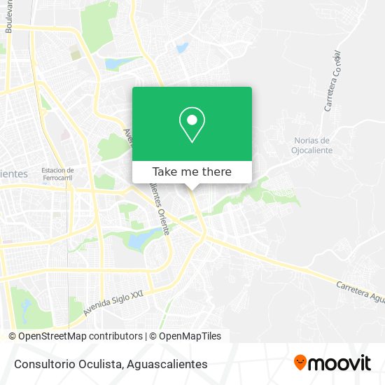 Consultorio Oculista map