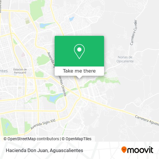Mapa de Hacienda Don Juan