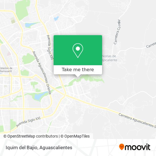 Iquim del Bajio map