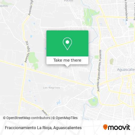 Fraccionamiento La Rioja map