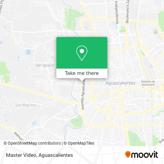 Mapa de Master Video