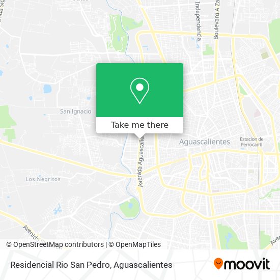 Residencial Rio San Pedro map
