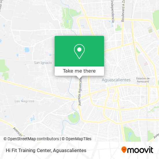 Hi Fit Training Center map