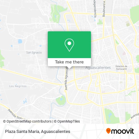 Plaza Santa María map